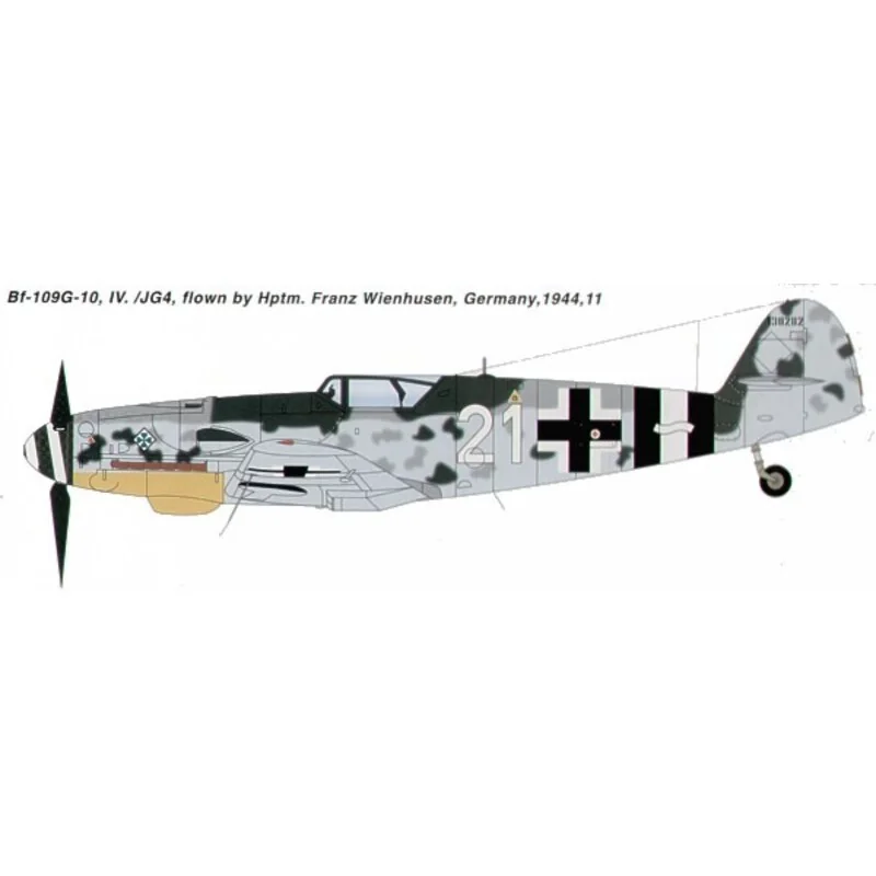 Trumpeter Messerschmitt Bf 109G-10 - Afbeelding 3