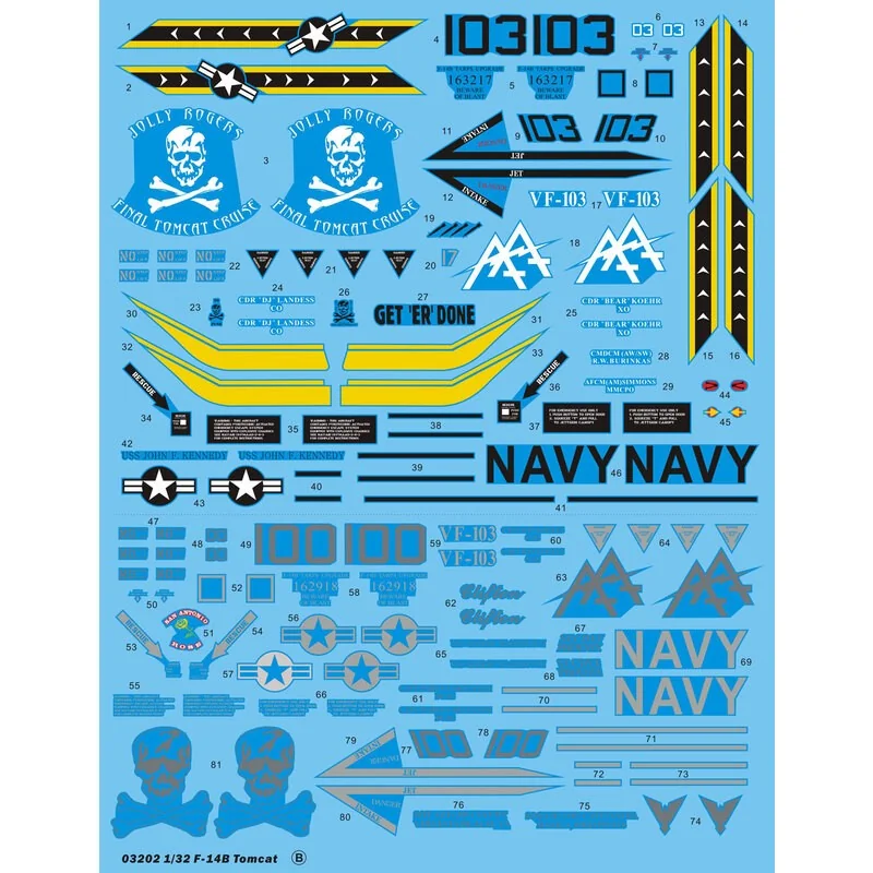 Trumpeter Grumman F-14B Tomcat - Afbeelding 4