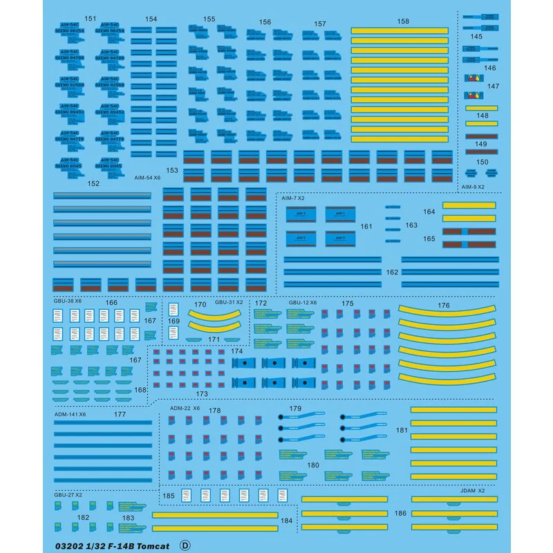 Trumpeter Grumman F-14B Tomcat - Afbeelding 7