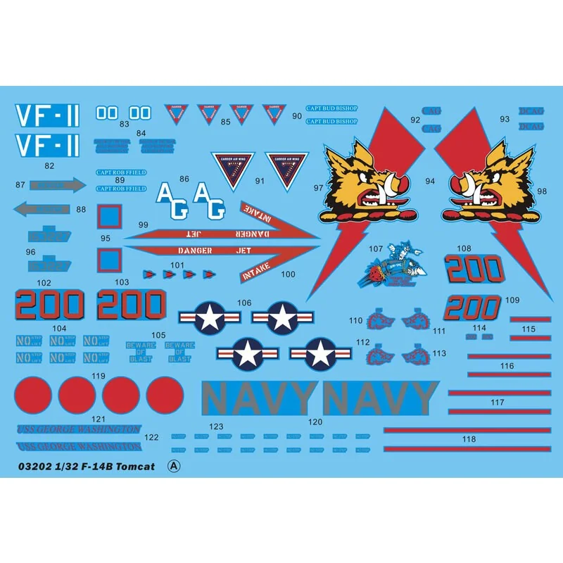 Trumpeter Grumman F-14B Tomcat - Afbeelding 8