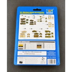 Trumpeter US Marines Armour Accessoires Bevat Elk Twee M1A1 Abrams Tanks, M60A3 Patton Tanks, AAVP-7 Amtracs, LAV-25, MTVR Heavy Trucks, M