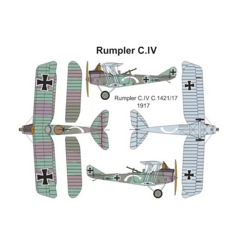 Rumpler C.IV (Dual Combo With 2 Kits) - Afbeelding 2