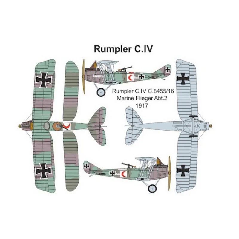 Rumpler C.IV (Dual Combo With 2 Kits) - Afbeelding 3