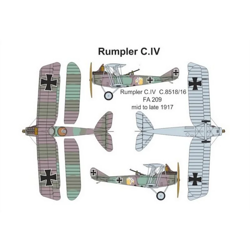 Rumpler C.IV (Dual Combo With 2 Kits) - Afbeelding 4