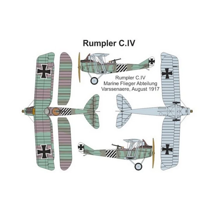 Rumpler C.IV (Dual Combo With 2 Kits) - Afbeelding 5