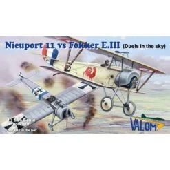 Nieuport 11 Versus Fokker E.III (2 + 2 In 1) (Dual Combo 2 Van Elk Kits)