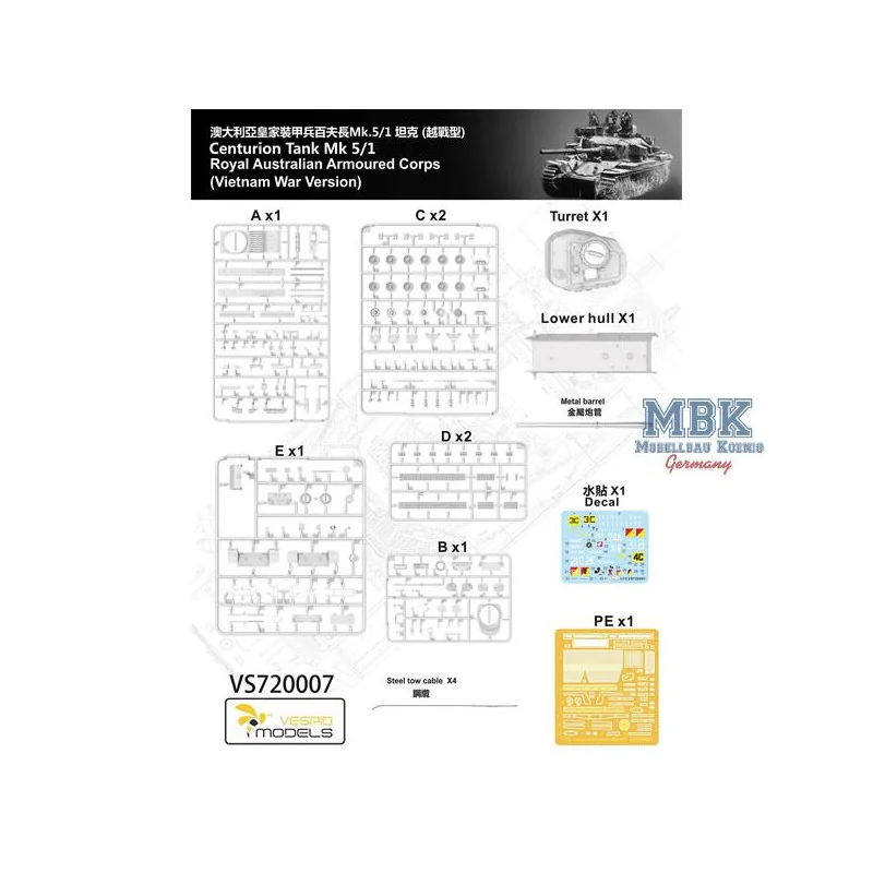 Centurion Tank Mk5/1 RAAC (Vietnam War Version) - Afbeelding 2