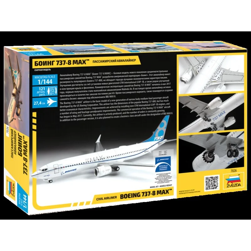 Zvezda Boeing 737 Max 8 - Afbeelding 10