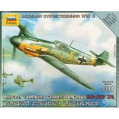 Zvezda Messerschmitt Bf 109F-2 With Display Stand
